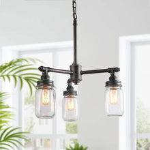 Nettles 3-Light Small Wood Chandelier