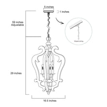 Chaya 3-Light Small Wood Chandelier