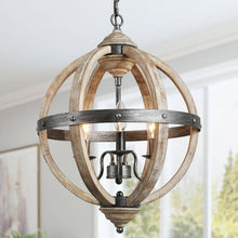 Taticollia 3-Light Small Wood Chandelier