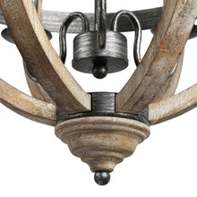 Taticollia 3-Light Small Wood Chandelier