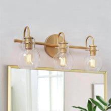 Borislav 3-Light Gold Vanity Light