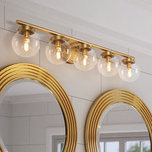 Thantofos 5-Light Gold Vanity Light