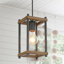 Omayanizeny 1-Light Mini Wood Chandelier