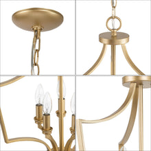 Raglunov 5-Light Small Gold Chandelier