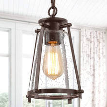 Eunoccaia 1-Light 7.5" Bronze Industrial Pendant Light Fixtures