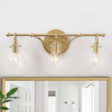 Phosphenes 3-Light Gold Vanity Light