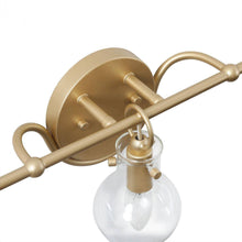 Phosphenes 3-Light Gold Vanity Light