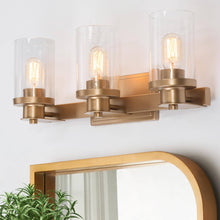 Joaquina 3-Light Gold Vanity Light