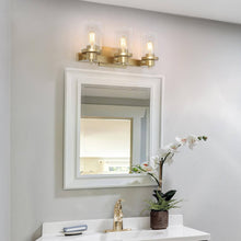 Joaquina 3-Light Gold Vanity Light