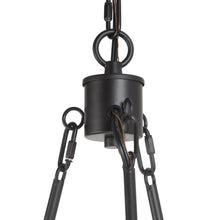 Deborah 6-Light Large Black Chandelier