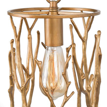 Honjozoing 1-Light Mini Gold Modern Pendant Light Fixtures