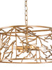 Honjozoing 4-Light Small Gold Chandelier