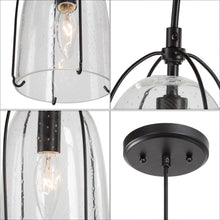 Eritrichium 1-Light Mini Black Modern Pendant Light Fixtures