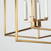 Askrlessi 4-Light Mini Gold Chandelier