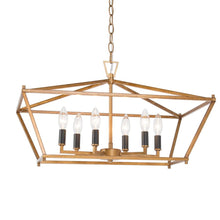 Ala 6-Light Medium Black Chandelier