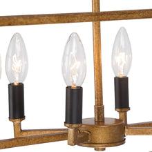 Ala 6-Light Medium Black Chandelier