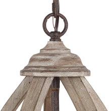 Heffelbower 4-Light Mini Wood Chandelier