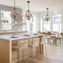 Heffelbower 4-Light Mini Wood Chandelier