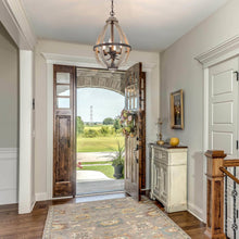 Heffelbower 4-Light Mini Wood Chandelier