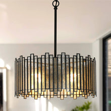 Hemaaolay 4-Light Small Black Chandelier