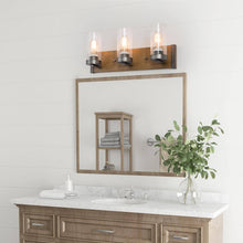 Beverly 3-Light Wood Vanity Light