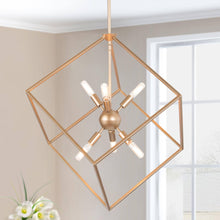 Conenert 6-Light Small Gold  Chandelier