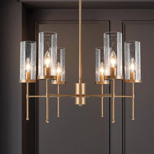 Leptogorgia 6-Light Medium Gold Chandelier