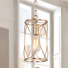 Galateia 1-Light Mini Gold Modern Pendant Light Fixtures