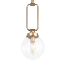 Unelefante 1-Light Mini Gold Modern Pendant Light Fixtures