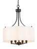 Ecliptix 4-Light Small Black Chandelier