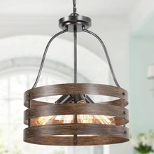 Maestintica 4-Light Small Wood Chandelier