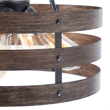 Maestintica 4-Light Small Wood Chandelier