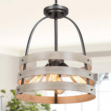 Agouti 4-Light Small Wood Chandelier