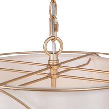 Unelefante 3-Light Mini Gold Chandelier