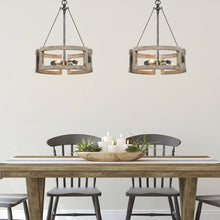 Wordsworth 3-Light Small Wood Chandelier