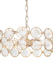 Janncrag 3-Light Small Gold Crystal Chandelier