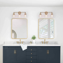 Hengrava 3-Light Gold Vanity Light