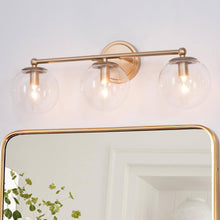 Putalisrea 3-Light Gold Vanity Light