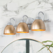 3-Light Gold Vanity Light