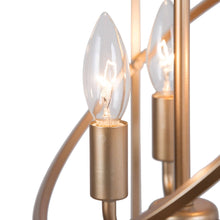 Casmitasy 3-Light Small Gold Chandelier