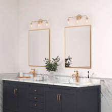 Thalictrum 3-Light Gold Vanity Light