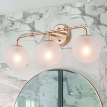 Thalictrum 3-Light Gold Vanity Light