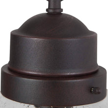 Aestivate 1-Light Transitional Rusty Bronze Outdoor Pendant Light