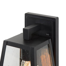 Amy 10"H 1-Light Black Outdoor Wall Light