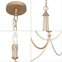 Almonslva 5-Light Medium Gold Chandelier