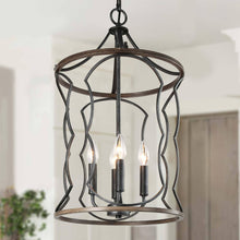 Celosia 4-Light Mini Wood Chandelier