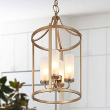 Anthriscus 4-Light Mini Gold Chandelier