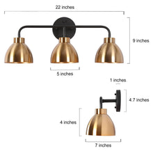 Caesar 3-Light Vanity Light 