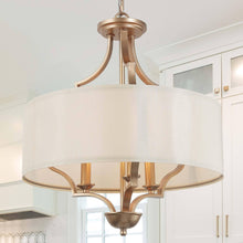 Gendonlyn 3-Light Small Gold Chandelier