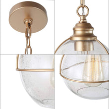 Camglorata 1-Light Mini Gold Modern Pendant Light Fixtures